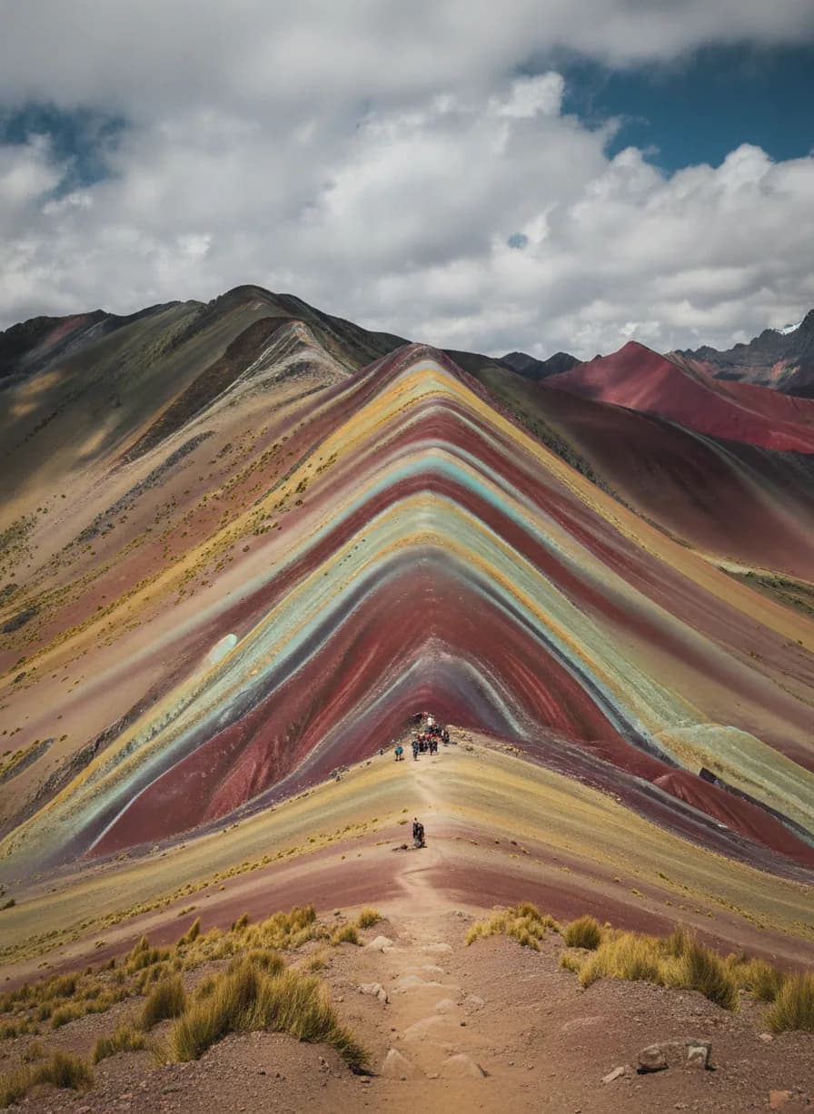Rainbow Mountain + Red Valley